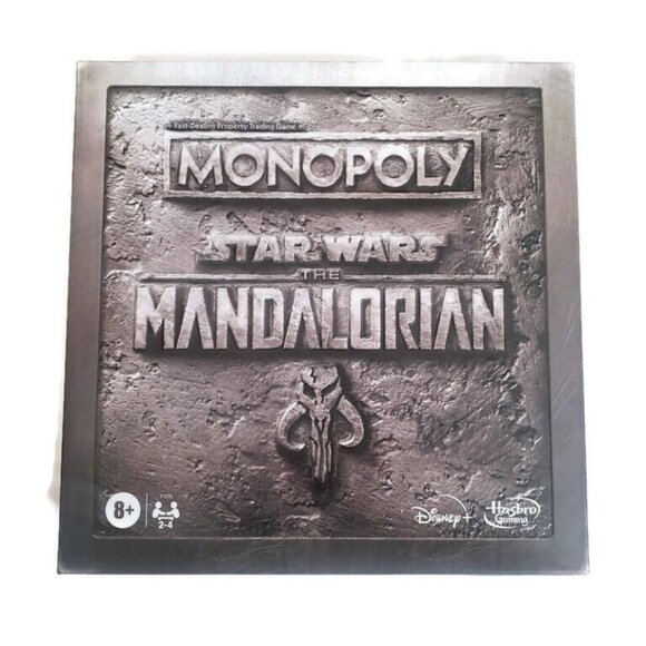 Monopoly Star Wars THE MANDALORIAN Edition Board Game 2-4 Players Ages 8+ Hasbro - Picture 1 of 3